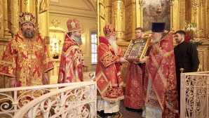 Le primat de l’Église orthodoxe en Amérique a célébré la Divine liturgie à l’église Saint-Clément