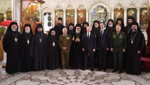 President of Russia visits Patriarchal Cathedral of Our Lady of the Dormition in Damascus