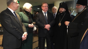 Представители ОВЦС посетили премьерный показ документального фильма «Паломничество Россия – Кипр – Святая Земля»