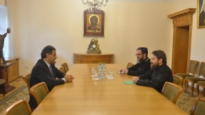 Συνάντηση του προέδρου του Τμήματος Εξωτερικών Εκκλησιαστικών Σχέσεων με τον Πρέσβη του Λιβάνου