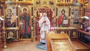 В день своего рождения Святейший Патриарх Кирилл совершил Литургию в Александро-Невском скиту