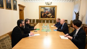 Metropolitan Hilarion of Volokolamsk meets with head of French diplomatic mission in Moscow