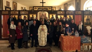 Εορτασμός των Θεοφανείων στο Γραφείο της Ρωσικής Ορθοδόξου Εκκλησίας στη Δαμασκό