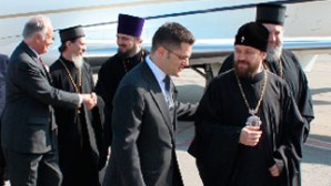 Début de la visite du métropolite Hilarion de Volokolamsk en Serbie