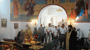 Сербская община Италии молилась за богослужением в русском храме великомученицы Екатерины