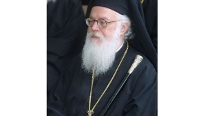 Primate of Russian Orthodox Church congratulates His Beatitude Archbishop Anastasios of Tirana and All Albania on the anniversary of his enthronement