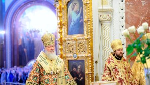 В праздник Торжества Православия Предстоятель Русской Церкви совершил Божественную литургию в Храме Христа Спасителя