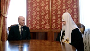 Le Patriarche Cyrille a rencontré le roi des Bulgares, Siméon II