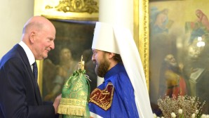 Царь болгар Симеон II присутствовал на богослужении в храме «Всех скорбящих Радость» на Большой Ордынке