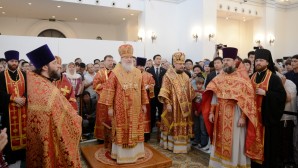 Le Patriarche Cyrille de Moscou a célébré une Divine liturgie à Shanghaï