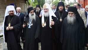 Il Patriarca Kirill al monte Athos