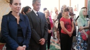Incontro della comunità serba presso la chiesa russa di Roma