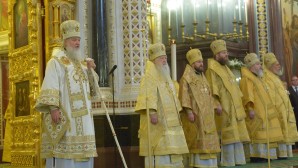 El día de su cumpleaños, el Primado de la Iglesia Ortodoxa Rusa celebró  una Liturgia en la Catedral de Cristo Salvador