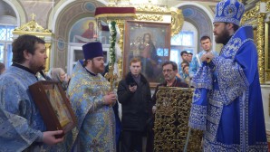 Θεία Λειτουργία στον Ιερό Ναό του Προφήτη Ηλία από τον Μητροπολίτη Βολοκολάμσκ Ιλαρίωνα