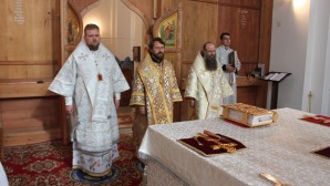 Hierarchs of the three Local Orthodox Churches celebrate at the Intercession church in Minsk