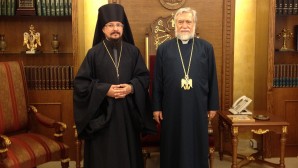 Представитель Русской Православной Церкви встретился с главой Киликийского католикосата Армянской Апостольской Церкви