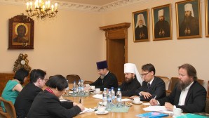 Состоялась встреча председателя ОВЦС с делегацией Государственного управления КНР по делам религий