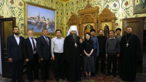 Le métropolite Georges de Nijni-Novgorod et d’Arzamas a reçu une délégation de spécialistes de la province d’Hubei et de la ville de Wuhan
