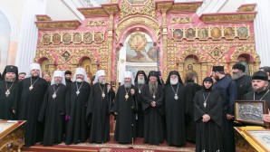 Иерархи Грузинской Православной Церкви приняли участие в торжествах по случаю 20-летия образования Тульчинской епархии