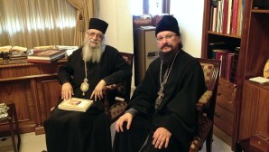 Rencontre du représentant du Patriarche de Moscou et de toute la Russie auprès du Patriarche d’Antioche avec le métropolite Ephrem de Tripoli