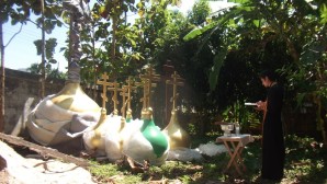 На таиландском острове Чанг освятили купола храма во имя преподобного Сергия Радонежского