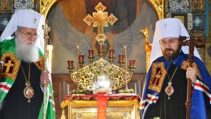 En la fête de saint Nicolas, le président du DREE a célébré la Divine liturgie au métochion du Patriarche de Moscou de Sofia