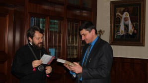 Metropolitan Hilarion of Volokolamsk meets with Rector of Russian Christian Academy for Humanities