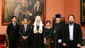 His Holiness Patriarch Kirill meets with Japan’s Ambassador to Russia