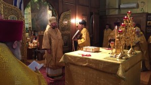 Administrator of Patriarchal parishes in the USA officiates at the oldest Orthodox cathedral in Philadelphia