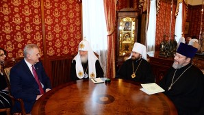 Le Patriarche Cyrille a rencontré le Président de la Serbie, Tomislav Nicolić