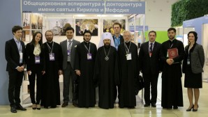 Metropolitan Hilarion attends the opening of Moscow International Salon of Education