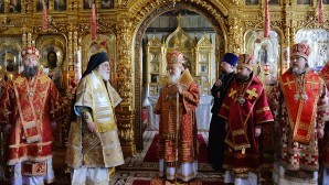Conclusa la visita del Patriarca al monte Athos
