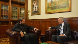 Metropolitan Hilarion meets with Great Britain’s ambassador to Russia