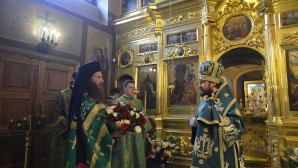 Metropolitan Hilarion celebrates Divine Liturgy at Bulgarian Orthodox Church representation in Moscow