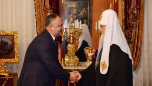 Поздравление избранного Президента Республики Молдова И.Н. Додона Святейшему Патриарху Кириллу с 70-летием со дня рождения