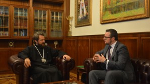 Metropolitan Hilarion meets with newly-appointed Luxembourg’s Ambassador to Russia
