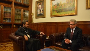 Metropolitan Hilarion of Volokolamsk meets with newly-appointed Ambassador of Poland to Russia