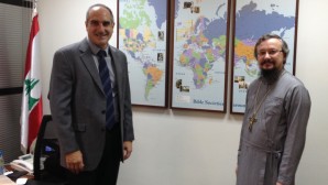 Un représentant de l’Église orthodoxe russe a rencontré le chef de la Société biblique du Liban