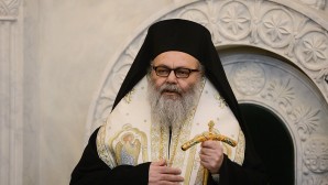 His Holiness Patriarch Kirill greets Primate of Orthodox Church of Antioch with the anniversary of his Patriarchal ministry