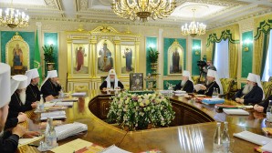 Le Primat de l’Église russe a présidé une réunion ordinaire du Saint Synode