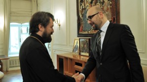 Metropolitan Hilarion meets with Macedonia’s ambassador to Russia
