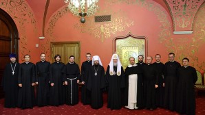 Patriarch Kirill meets with attendees of Third Summer Theological Institute for Catholic Priests