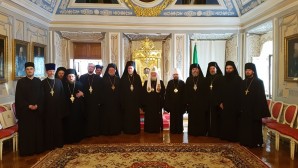 Le patriarche Cyrille a reçu les membres du Comité des représentants des Églises orthodoxes auprès de l’Union européenne