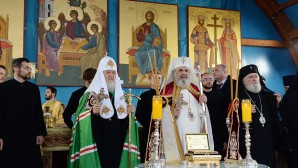 His Holiness Patriarch Kirill takes part in divine service celebrated in Bucharest in commemoration of martyrs who suffered in the years of persecution