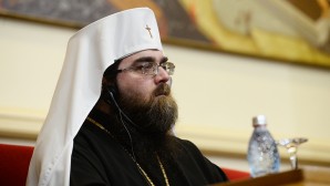 His Holiness Patriarch Kirill congratulates His Beatitude Metropolitan Rastislav of the Czech Lands and Slovakia on his Nameday