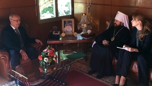 Il metropolita Hilarion incontra il ministro delle dotazioni e degli Affari islamici del Marocco