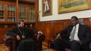 Metropolitan Hilarion of Volokolamsk meets with the Ambassador of the Republic of Sudan to the Russian Federation