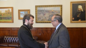 Председатель Отдела внешних церковных связей встретился с послом Египта в России