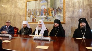 His Holiness Patriarch Kirill meets with President of Bulgaria’s National Assembly