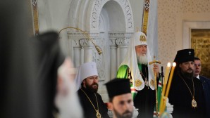 Patriarch Kirill celebrates thanksgiving at the Cathedral of the Resurrection in Tirana